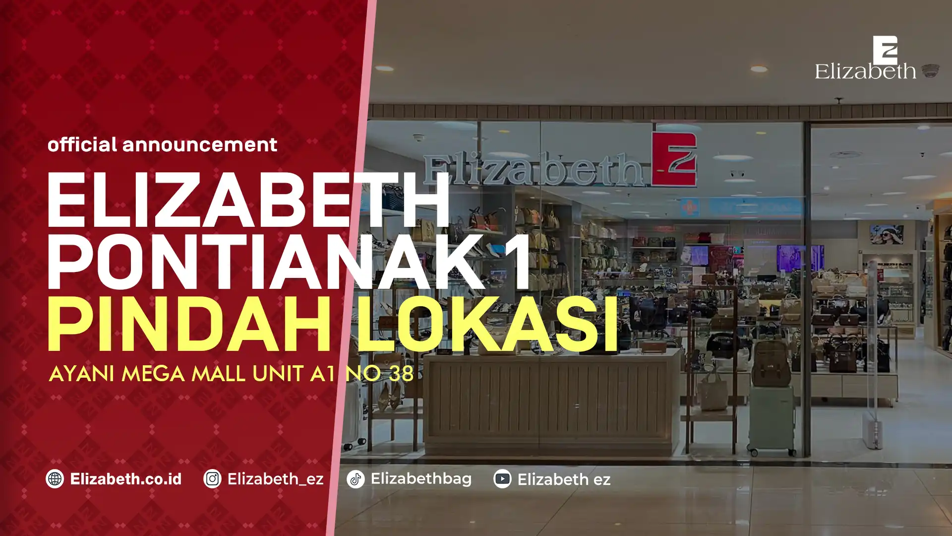 Toko Elizabeth Pontianak di Ayani Mega Mall